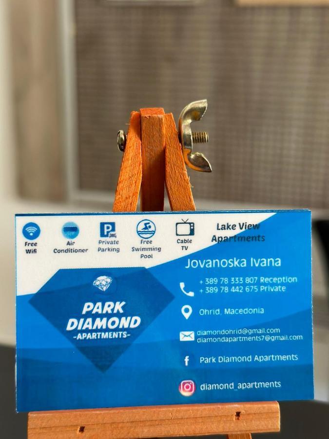 Park Diamond Apartments Ohrid Exterior photo